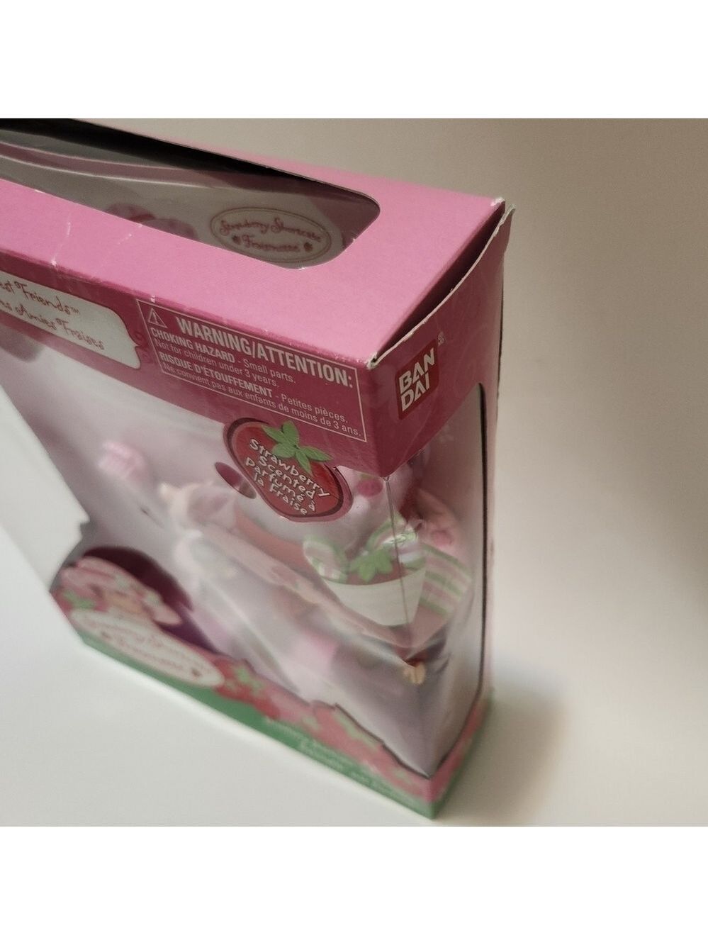 BANDAI Strawberry Shortcake 2002 Doll & Custard NIB Vintage - Picture 11 of 16